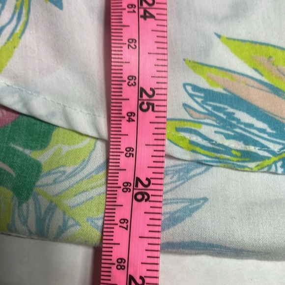 American sweetheart Tropical Button-Up Shirt White Short Sleeve Hawaiian xx - Picture 8 of 10